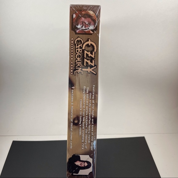 NECA Ozzy Osbourne Collector Cards - Sealed Box - 36 packs of 7 cards - Picture 3 of 4